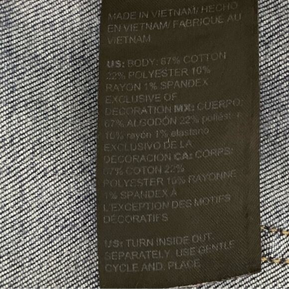 White House Black Market Everyday Soft Jeans Blue Size 2 Skinny Ankle Beaded - Picture 16 of 16